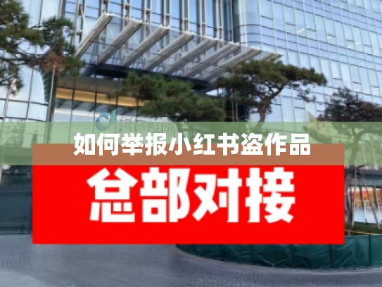 如何举报小红书盗作品