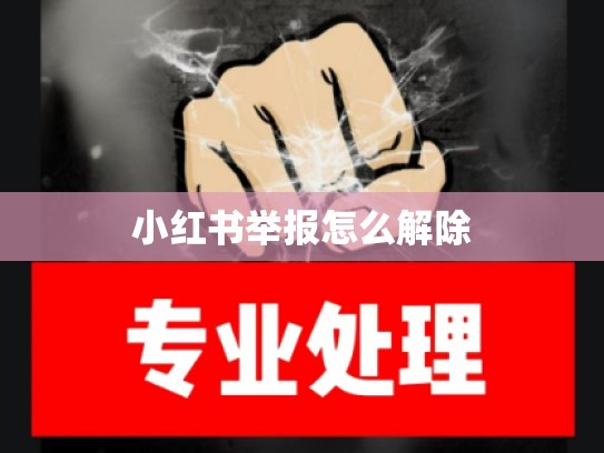 小红书举报怎么解除