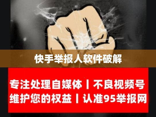快手举报人软件破解