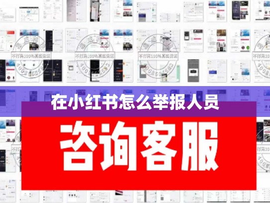 在小红书怎么举报人员