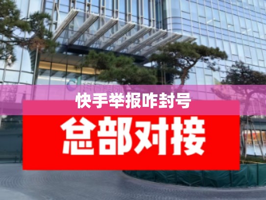 快手举报咋封号