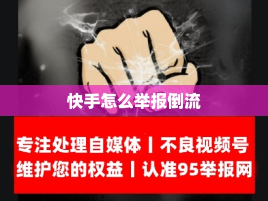 快手怎么举报倒流