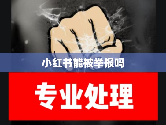 小红书能被举报吗