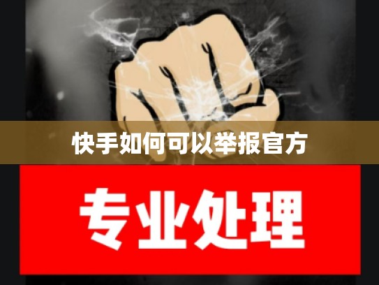 快手如何可以举报官方