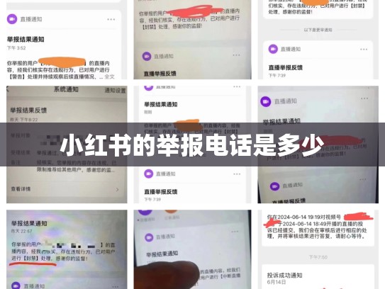 小红书的举报电话是多少