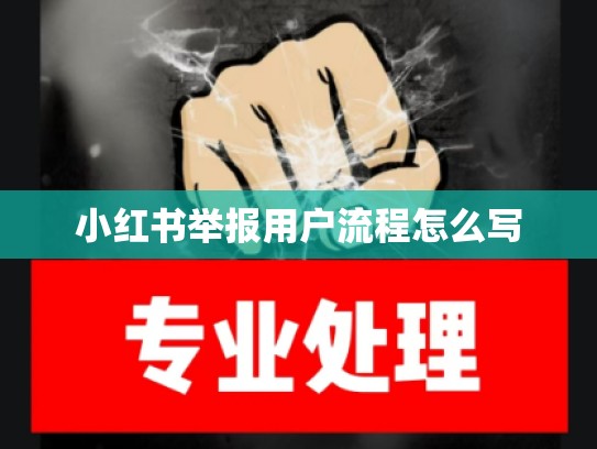 小红书举报用户流程怎么写