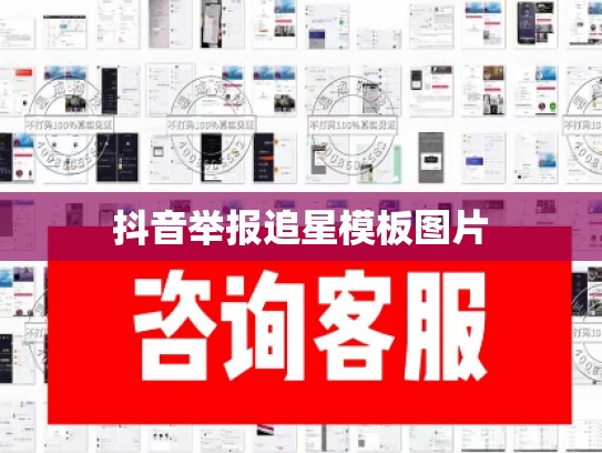 抖音举报追星模板图片