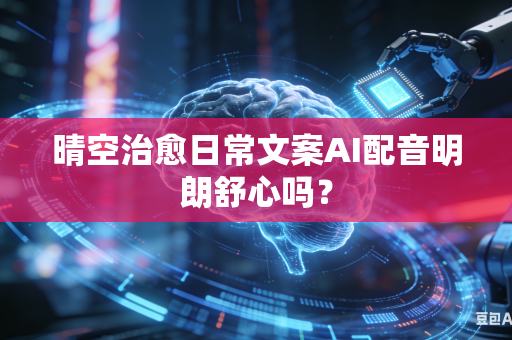 晴空治愈日常文案AI配音明朗舒心吗？