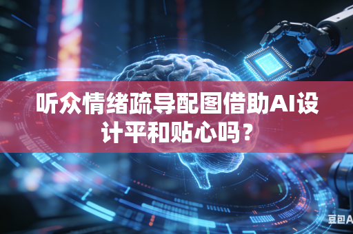 听众情绪疏导配图借助AI设计平和贴心吗？-第1张图片-AI优尚网