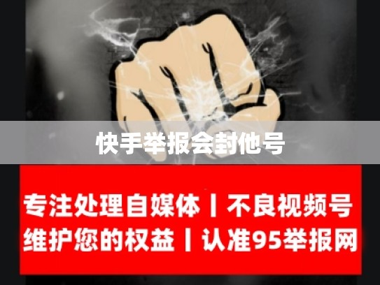 快手举报会封他号