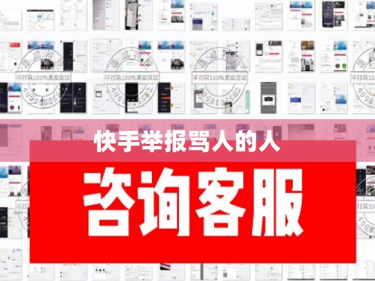 快手举报骂人的人