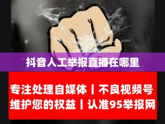 抖音人工举报直播在哪里