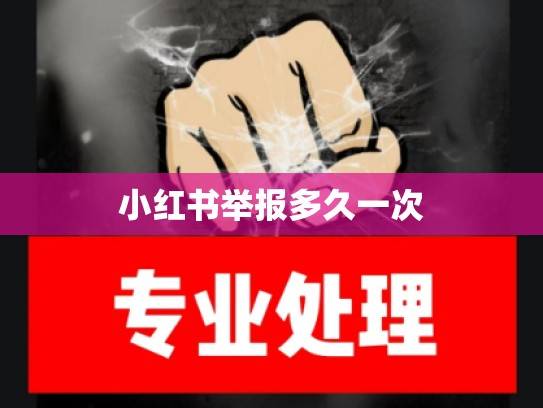 小红书举报多久一次