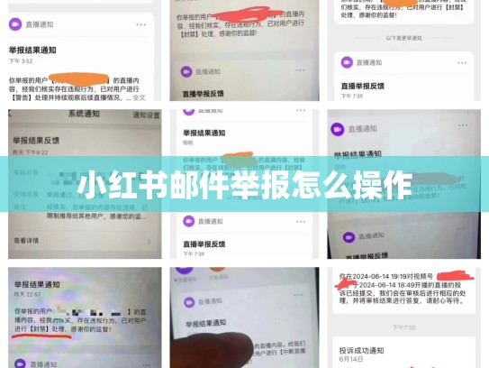 小红书邮件举报怎么操作