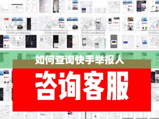 如何查询快手举报人