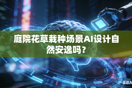 庭院花草栽种场景AI设计自然安逸吗？-第1张图片-AI优尚网