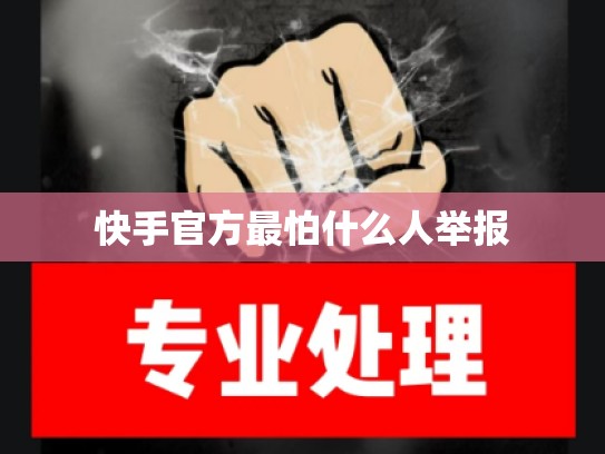 快手官方最怕什么人举报