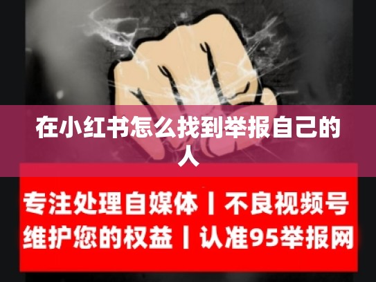 在小红书怎么找到举报自己的人