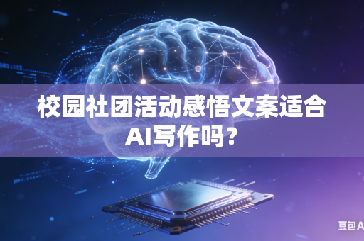 校园社团活动感悟文案适合AI写作吗?-第1张图片-AI优尚网 校园社团活动感悟文案适合AI写作吗?-第1张图片-AI优尚网