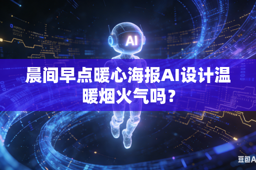 晨间早点暖心海报AI设计温暖烟火气吗？-第1张图片-AI优尚网