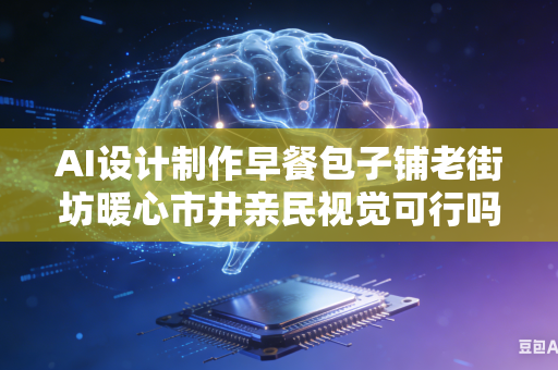AI设计制作早餐包子铺老街坊暖心市井亲民视觉可行吗？
