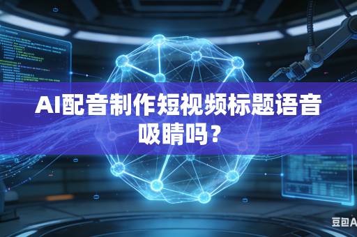 AI配音制作短视频标题语音吸睛吗?-第1张图片-AI优尚网 AI配音制作短视频标题语音吸睛吗?-第1张图片-AI优尚网