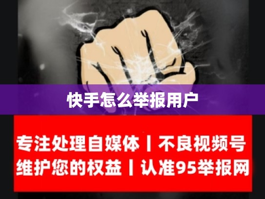 快手怎么举报用户