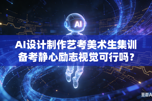 AI设计制作艺考美术生集训备考静心励志视觉可行吗？-第1张图片-AI优尚网