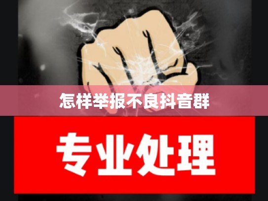 怎样举报不良抖音群