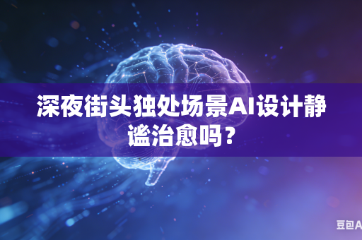 深夜街头独处场景AI设计静谧治愈吗？