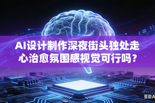 AI设计制作深夜街头独处走心治愈氛围感视觉可行吗？