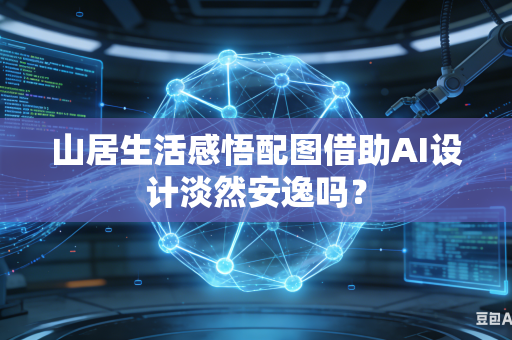 山居生活感悟配图借助AI设计淡然安逸吗？