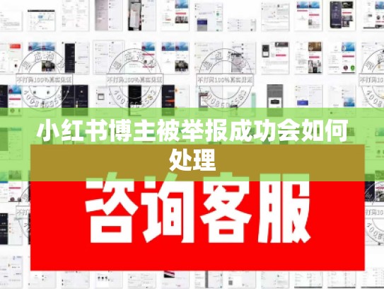 小红书博主被举报成功会如何处理
