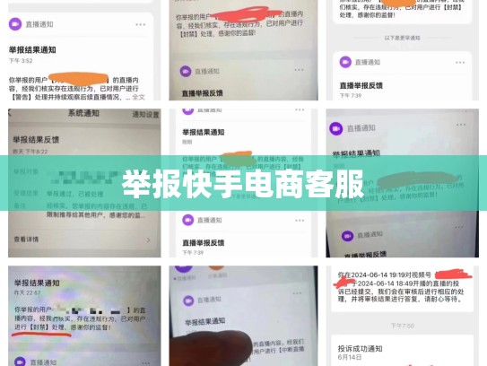 举报快手电商客服