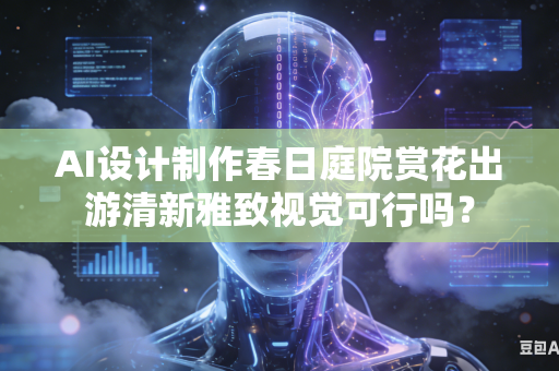 AI设计制作春日庭院赏花出游清新雅致视觉可行吗？