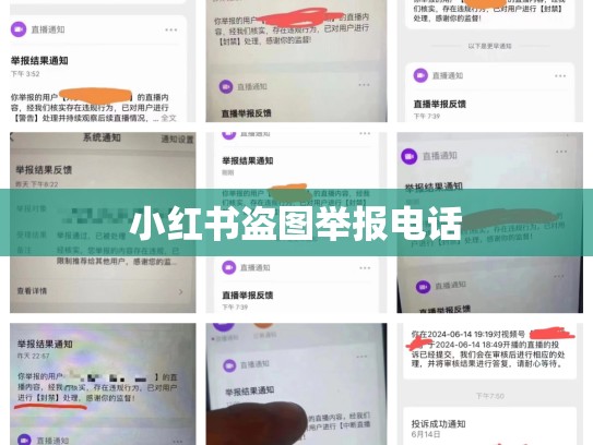 小红书盗图举报电话