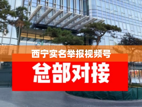 西宁实名举报视频号