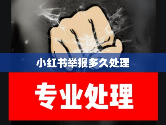 小红书举报多久处理