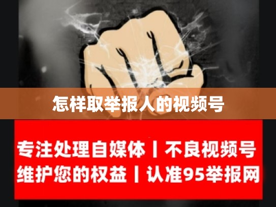 怎样取举报人的视频号