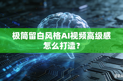 极简留白风格AI视频高级感怎么打造?-第1张图片-AI优尚网 极简留白风格AI视频高级感怎么打造?-第1张图片-AI优尚网