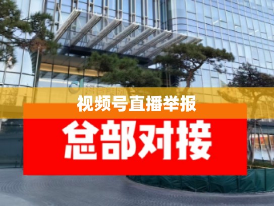 视频号直播举报