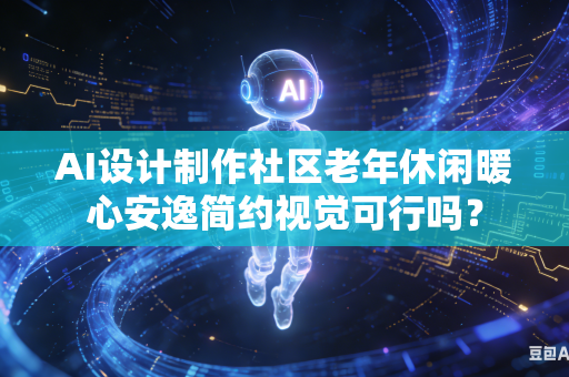 AI设计制作社区老年休闲暖心安逸简约视觉可行吗？-第1张图片-AI优尚网