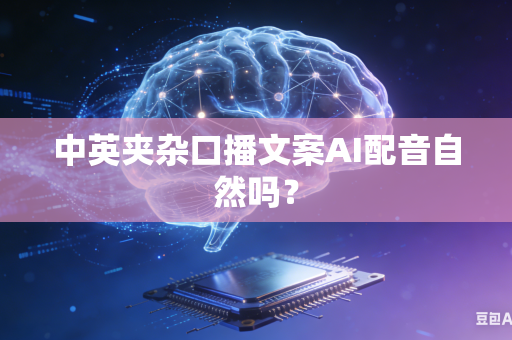 中英夹杂口播文案AI配音自然吗？