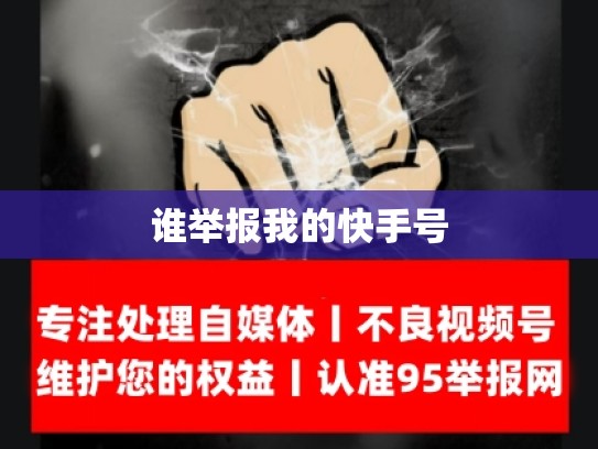 谁举报我的快手号
