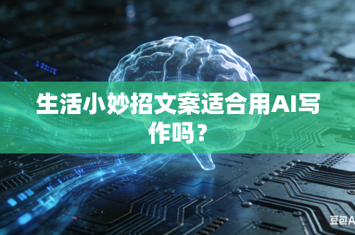 生活小妙招文案适合用AI写作吗?-第1张图片-AI优尚网 生活小妙招文案适合用AI写作吗?-第1张图片-AI优尚网