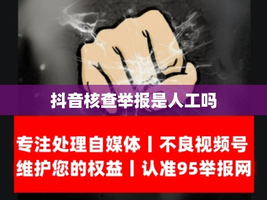 抖音核查举报是人工吗
