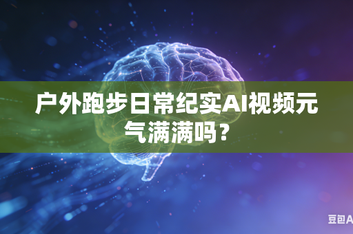 户外跑步日常纪实AI视频元气满满吗？