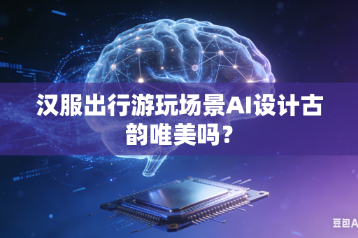 汉服出行游玩场景AI设计古韵唯美吗？