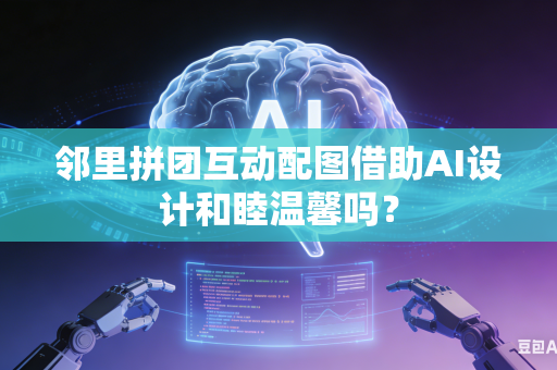 邻里拼团互动配图借助AI设计和睦温馨吗？-第1张图片-AI优尚网