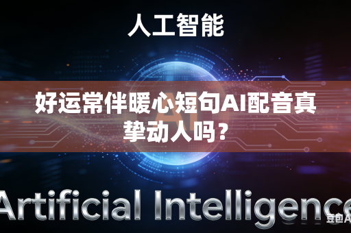 好运常伴暖心短句AI配音真挚动人吗？